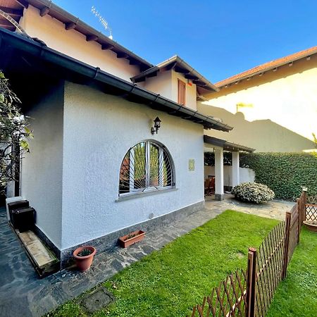 Villa Mia Lugano Lake Brusimpiano Esterno foto