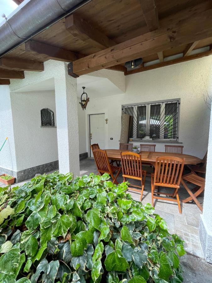 Villa Mia Lugano Lake Brusimpiano Esterno foto