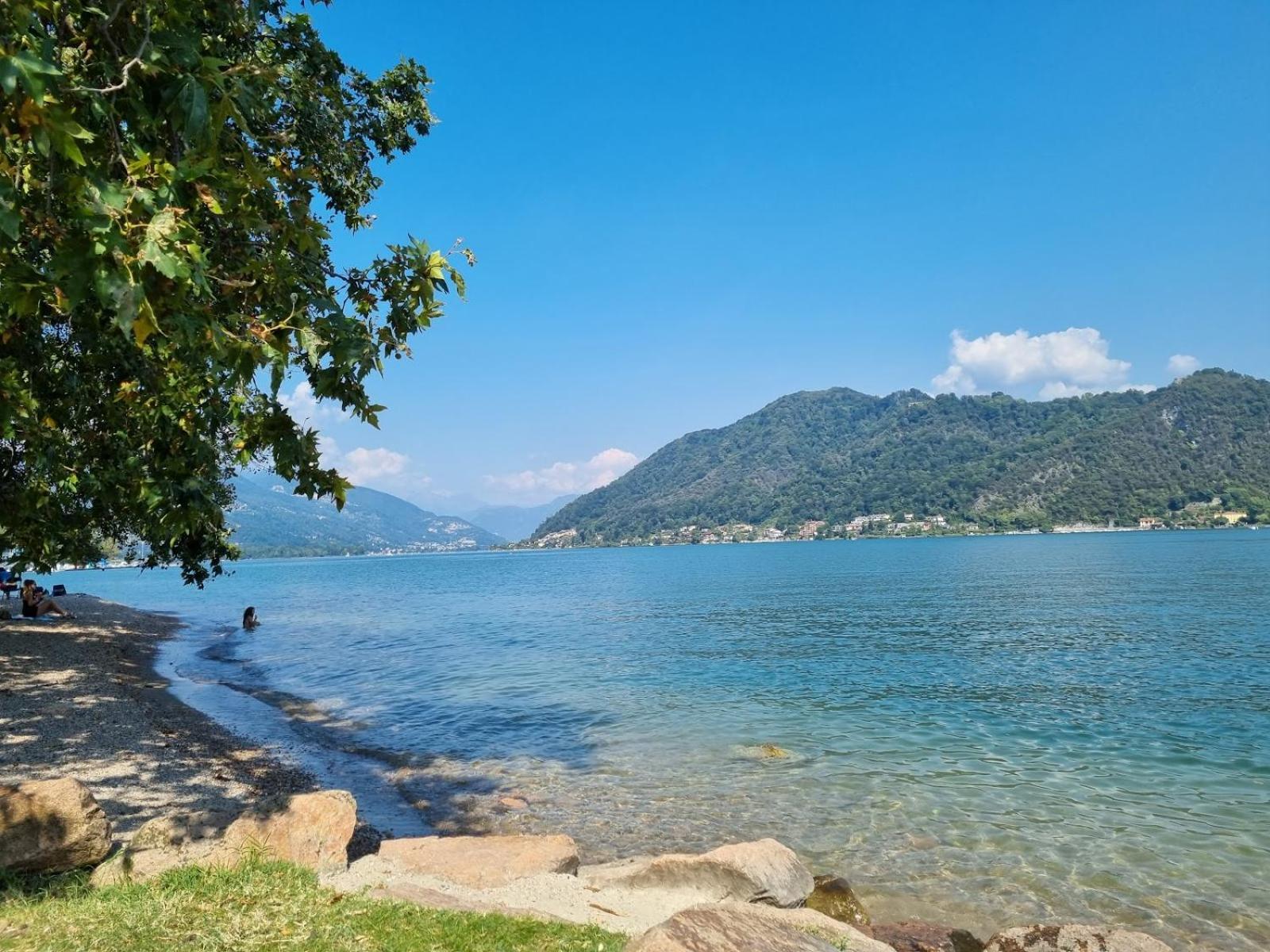Villa Mia Lugano Lake Brusimpiano Esterno foto